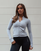 LUXURY LONG SLEEVE TOP SILVER - Vitchi Vilani