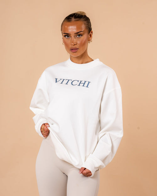 Old Money Crew Santorini Blue - VITCHI VILANI