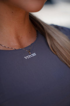 SKIM SOFT TOUCH TOP GREY - Vitchi Vilani