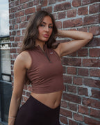 SUPREME ZIP TOP BROWN - Vitchi Vilani